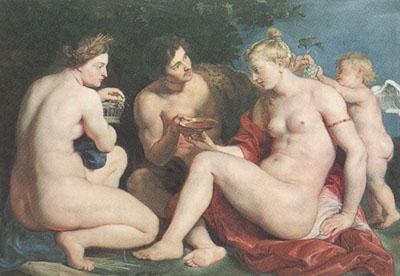 Peter Paul Rubens Venus,Ceres and Baccbus (mk01) Germany oil painting art